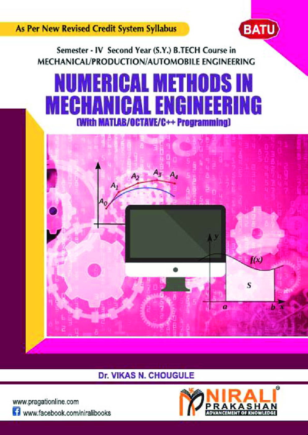 Numerical Methods In Mechanical Engineering ( With Matlab / Octave / C++ Programming ) - Page 1