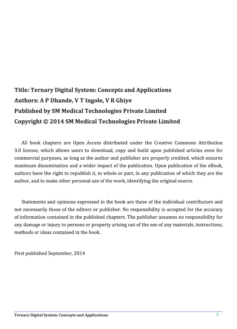 Ternary Digital System Concepts & Applications - Page 4