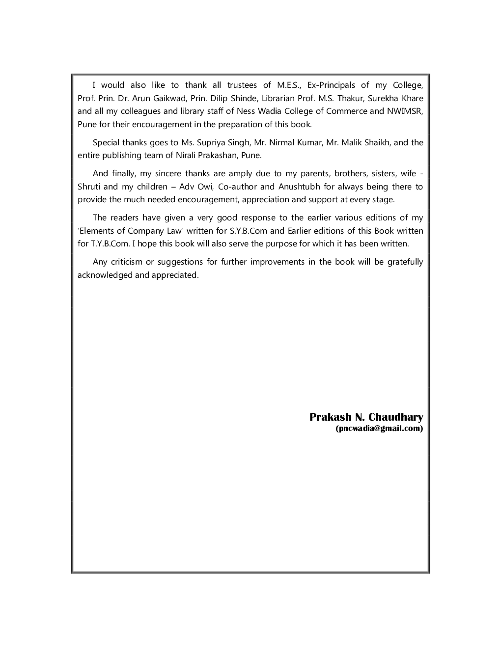 Business Regulatory Framework (Third Year Bcom Sem 5) - Page 5