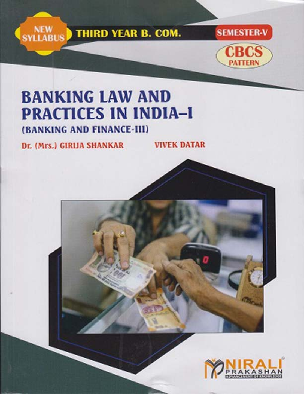 Banking Law And Practices In India-1 (Banking And Finance-3) (Third Year Ty Bcom Sem 5) - Page 1