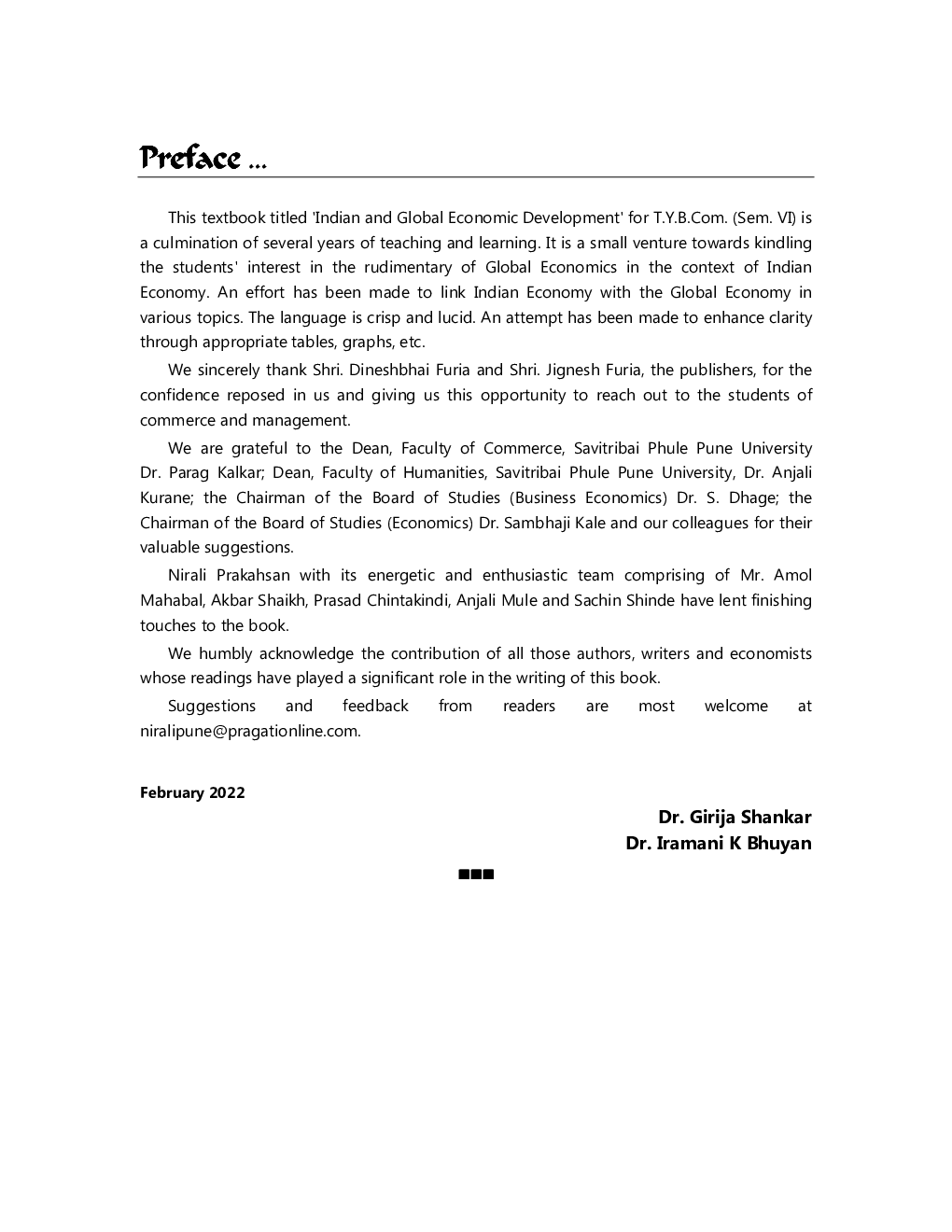 Indian And Global Economic Development (Third Year Ty Bcom Sem 6) - Page 4