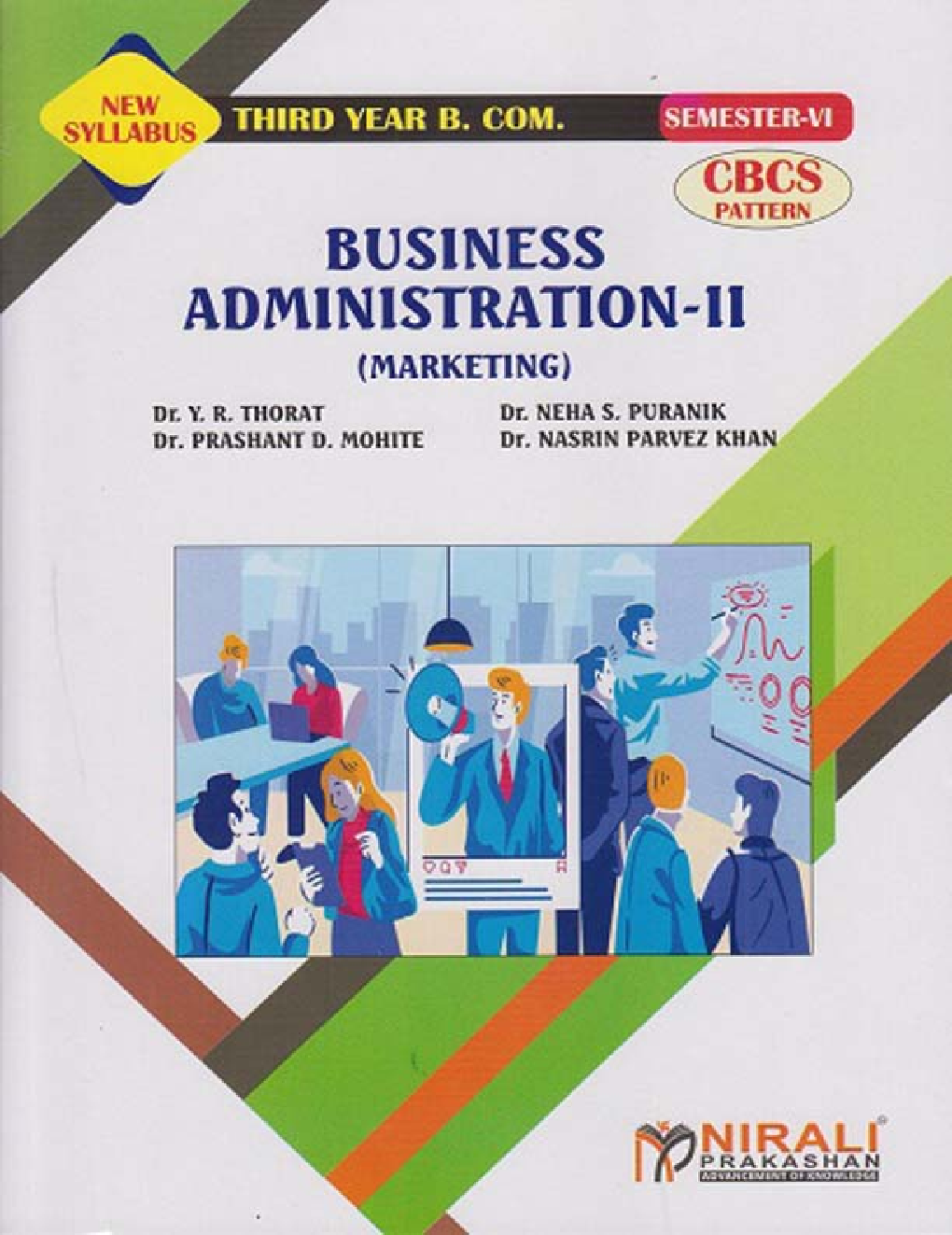 Business Administration-2 (Marketing) (Third Year Ty Bcom Sem 6) - Page 1