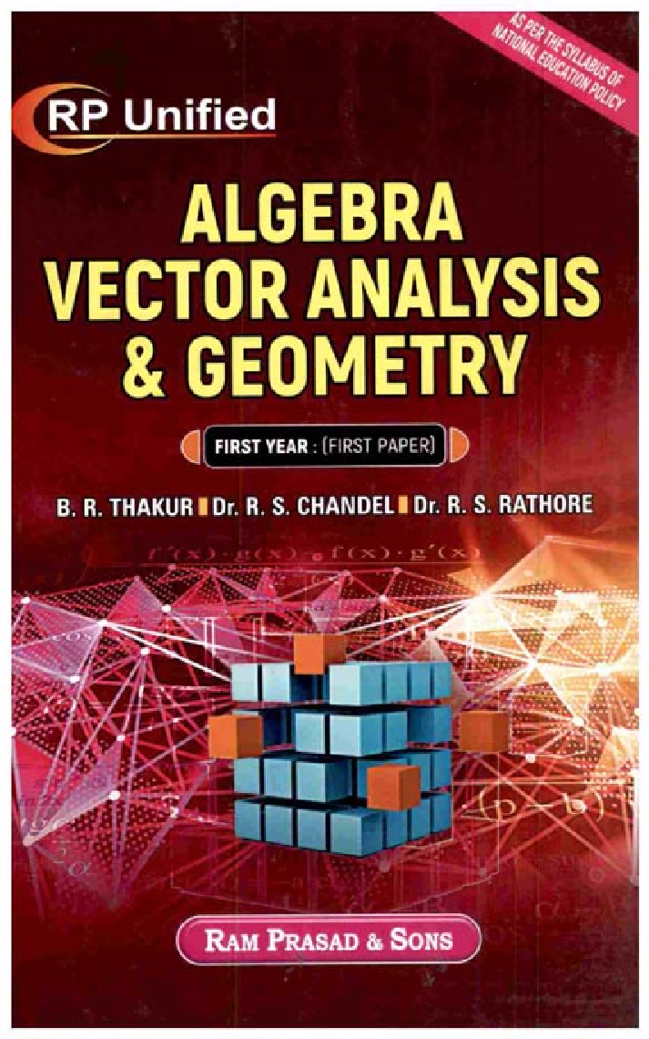 Algebra Vector Analysis & Geometry First Year (First-Paper) - Page 1