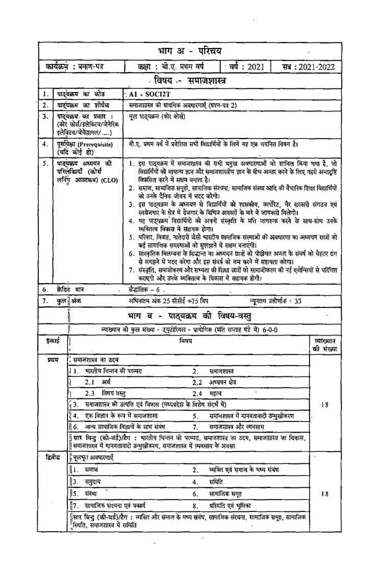समाजशास्त्र (समाजशास्त्र की प्राथमिक अवधारणाएं-Basic Concept Of Sociology) प्रथम वर्ष: गौण विषय - Page 5