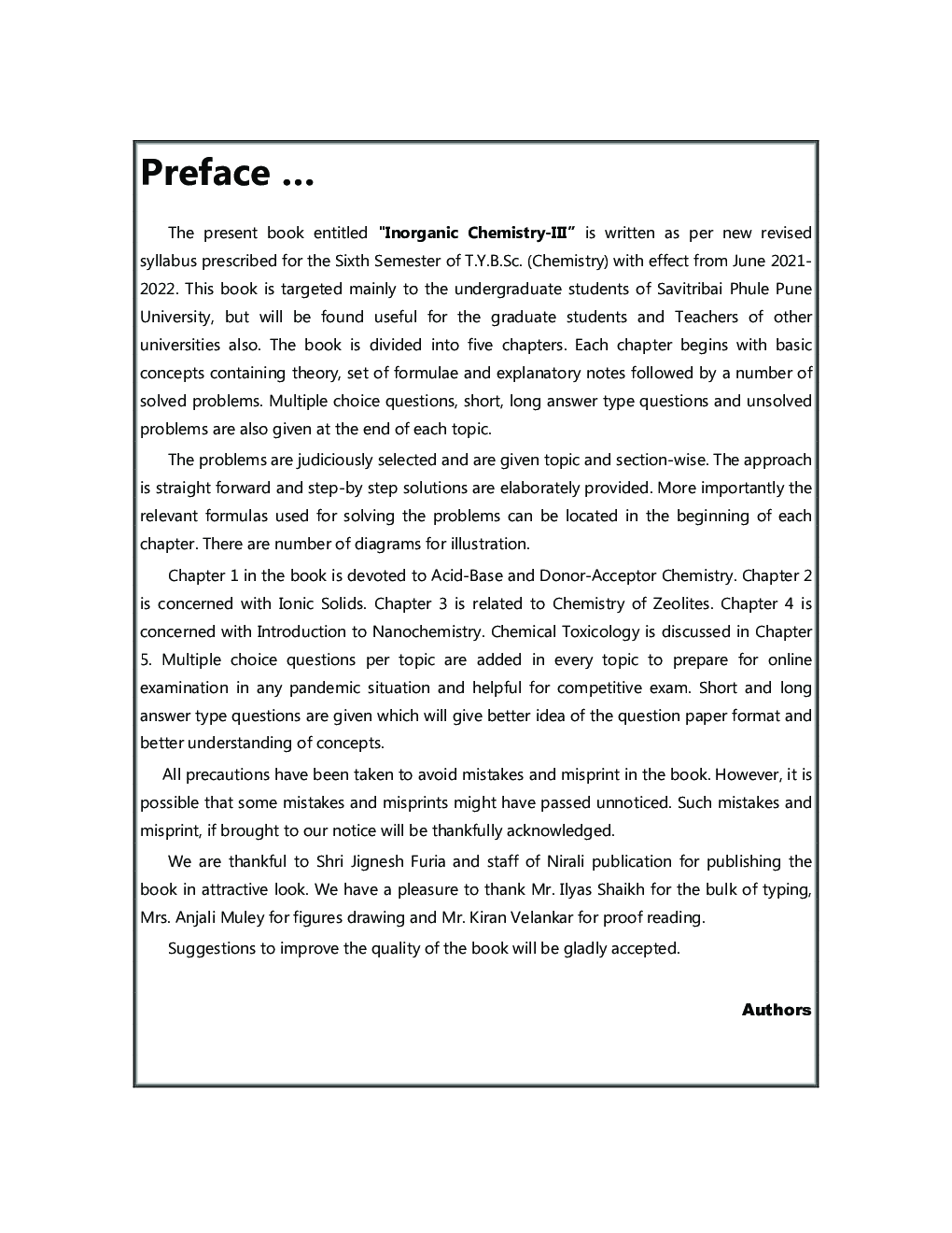 Inorganic Chemistry 3: Chemistry (CH-605) Paper 5 (TY B.Sc Sem 6) - Page 4