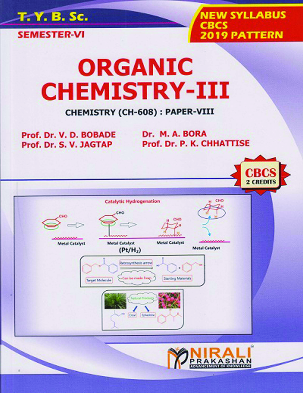 Organic Chemistry-3: Chemistry (CH-608) Paper 8 (TY B.Sc Sem 6) - Page 1