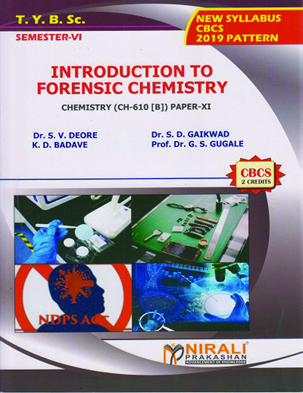 Introduction To Forensic Chemistry : Chemistry (CH-610) [b]) Paper 9 (TY B.Sc Sem 6) - Page 1