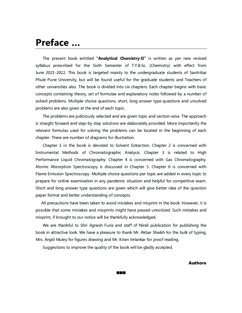 Analytical Chemistry-1: Chemistry (CH-502) Paper-2 (TY B.Sc Sem 5) - Page 4