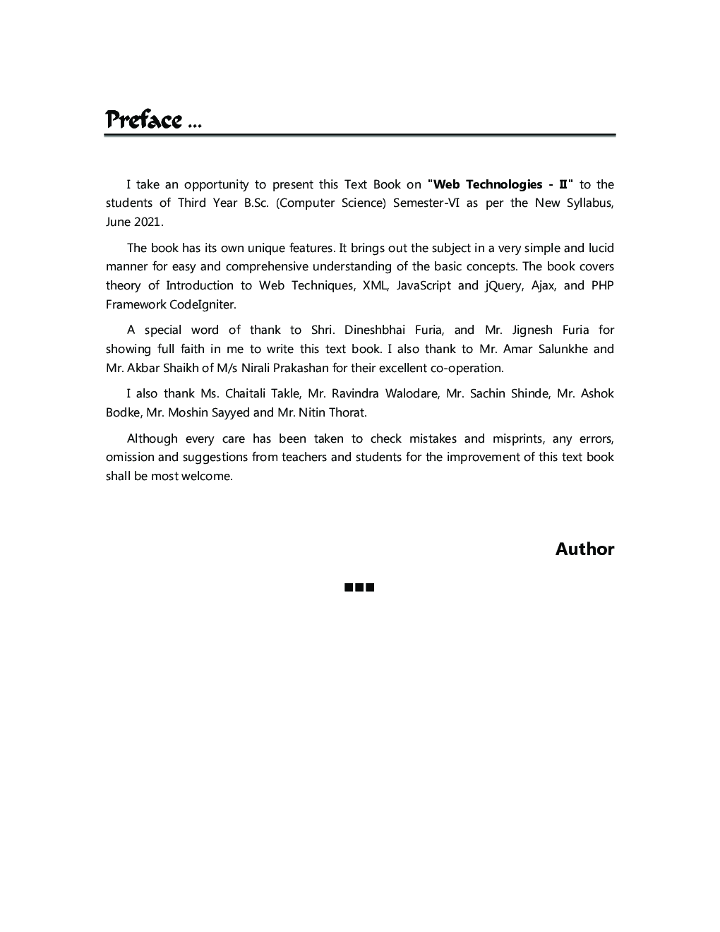 Web Technology - 2 (TY B.Sc, Computer Science : Sem 6) - Page 4