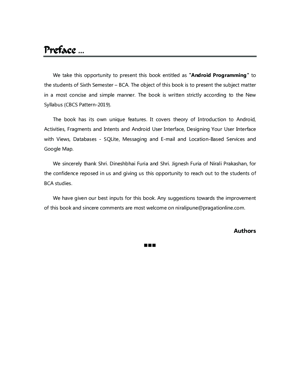 Android Programming (TY BCA Science Sem 6) - Page 4