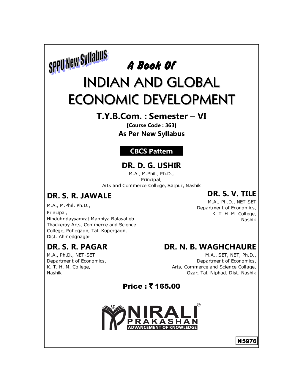 Indian And Global Economic Development (TY BCom Sem 6) - Page 2