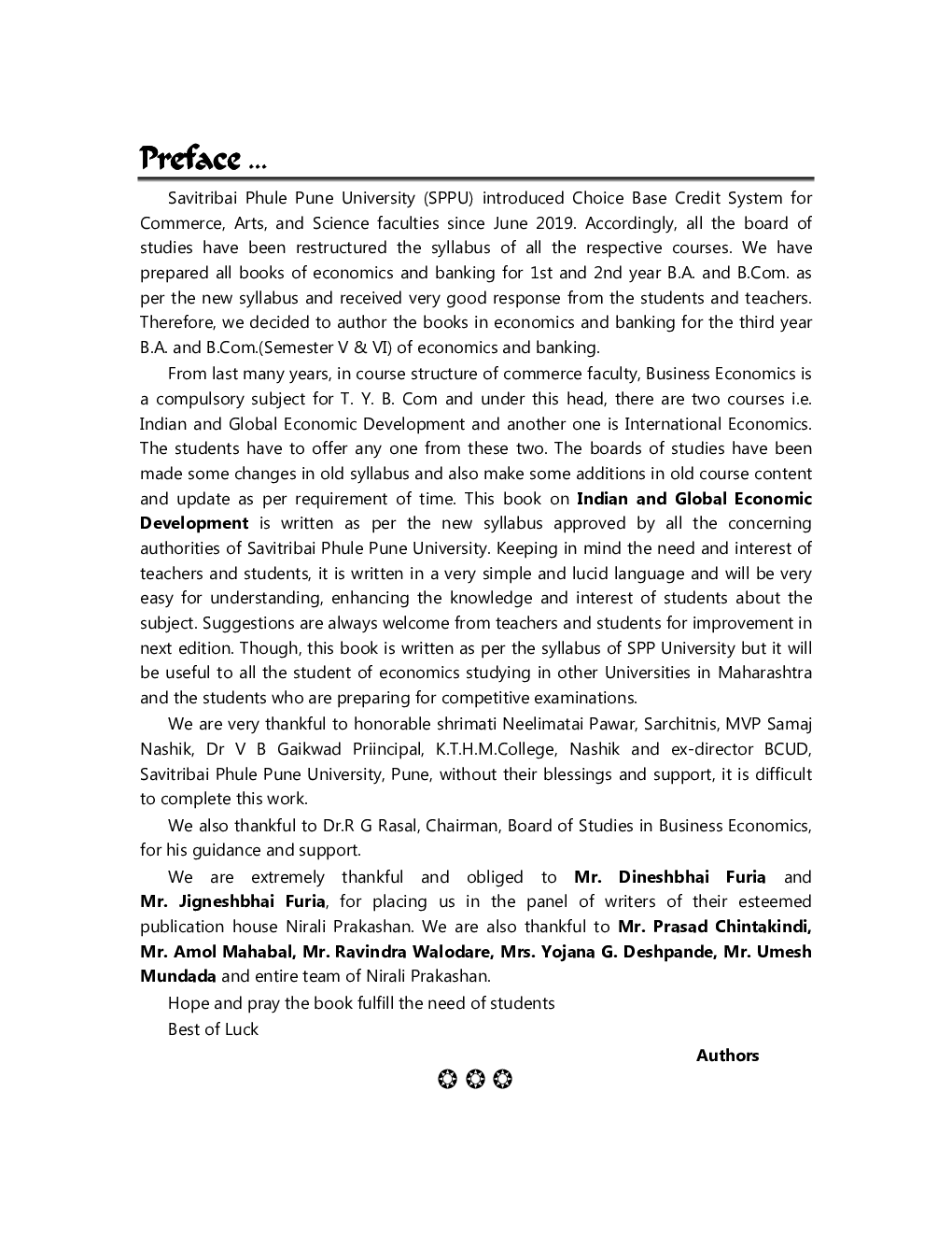 Indian And Global Economic Development (TY BCom Sem 6) - Page 4