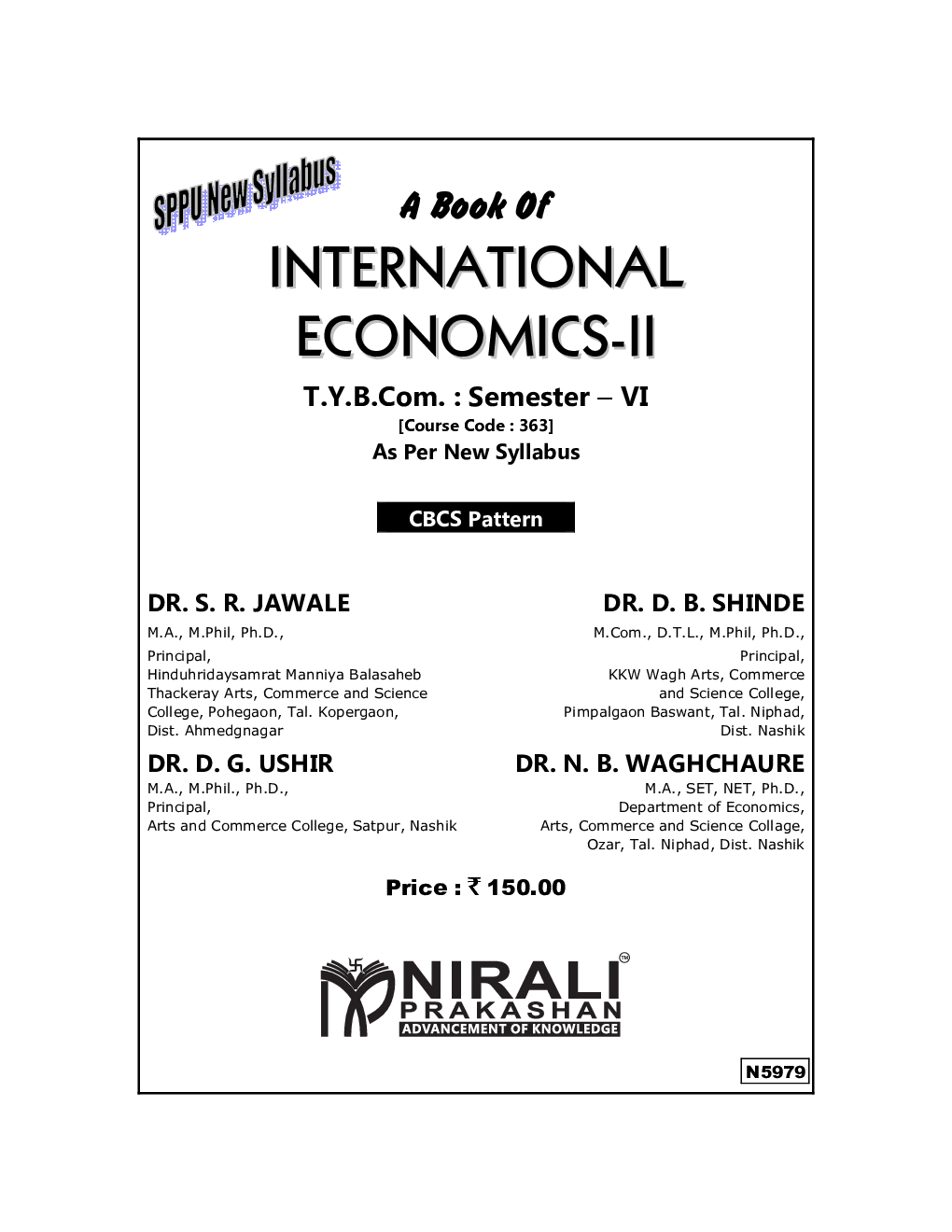 International Economics-2 (TY BCom Sem 6) - Page 2