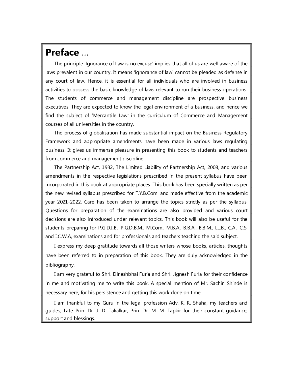BUSINESS REGULATORY FRAMEWORK (Third Year TY Bcom Semester 5) - Page 4