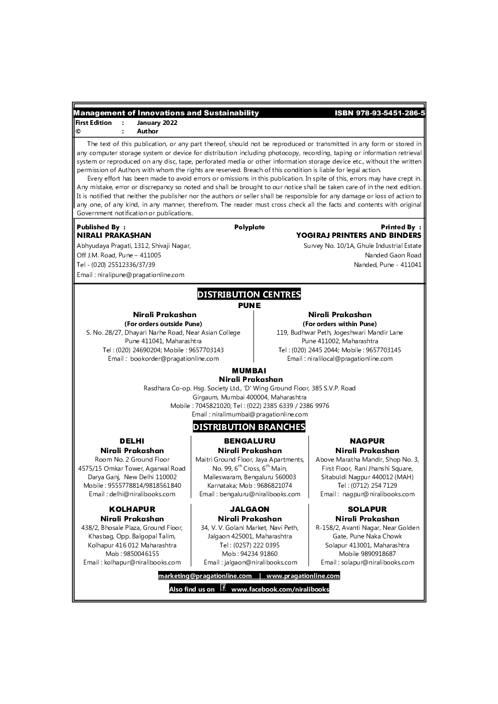 Management Of Innovations And Sustainability(TY BBA Sem 6) - Page 3