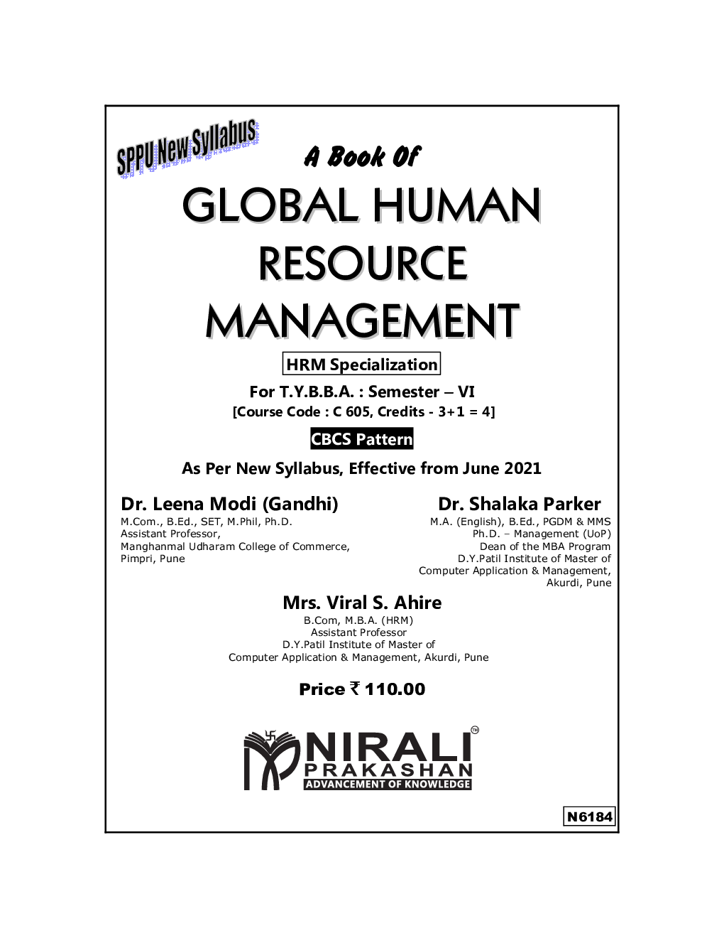 Global Human Resource Management: Hrm Specialization (TY BBA Sem 6) - Page 2