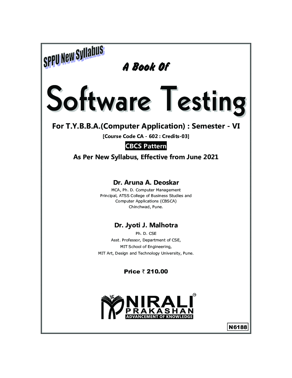 Software Testing (TY BBA (CA)sem 6) - Page 1