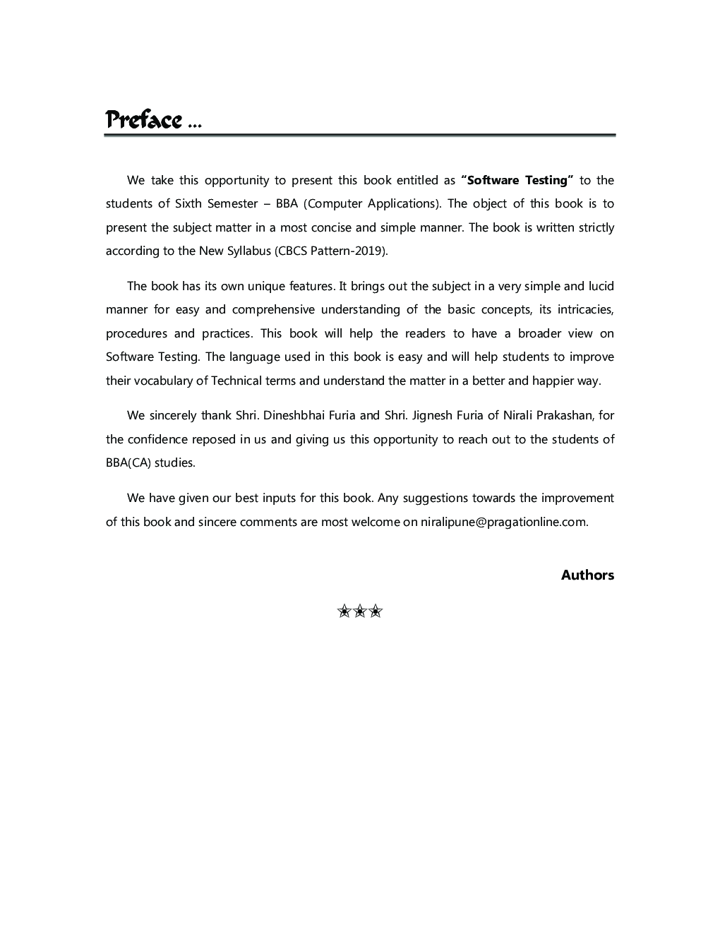 Software Testing (TY BBA (CA)sem 6) - Page 3