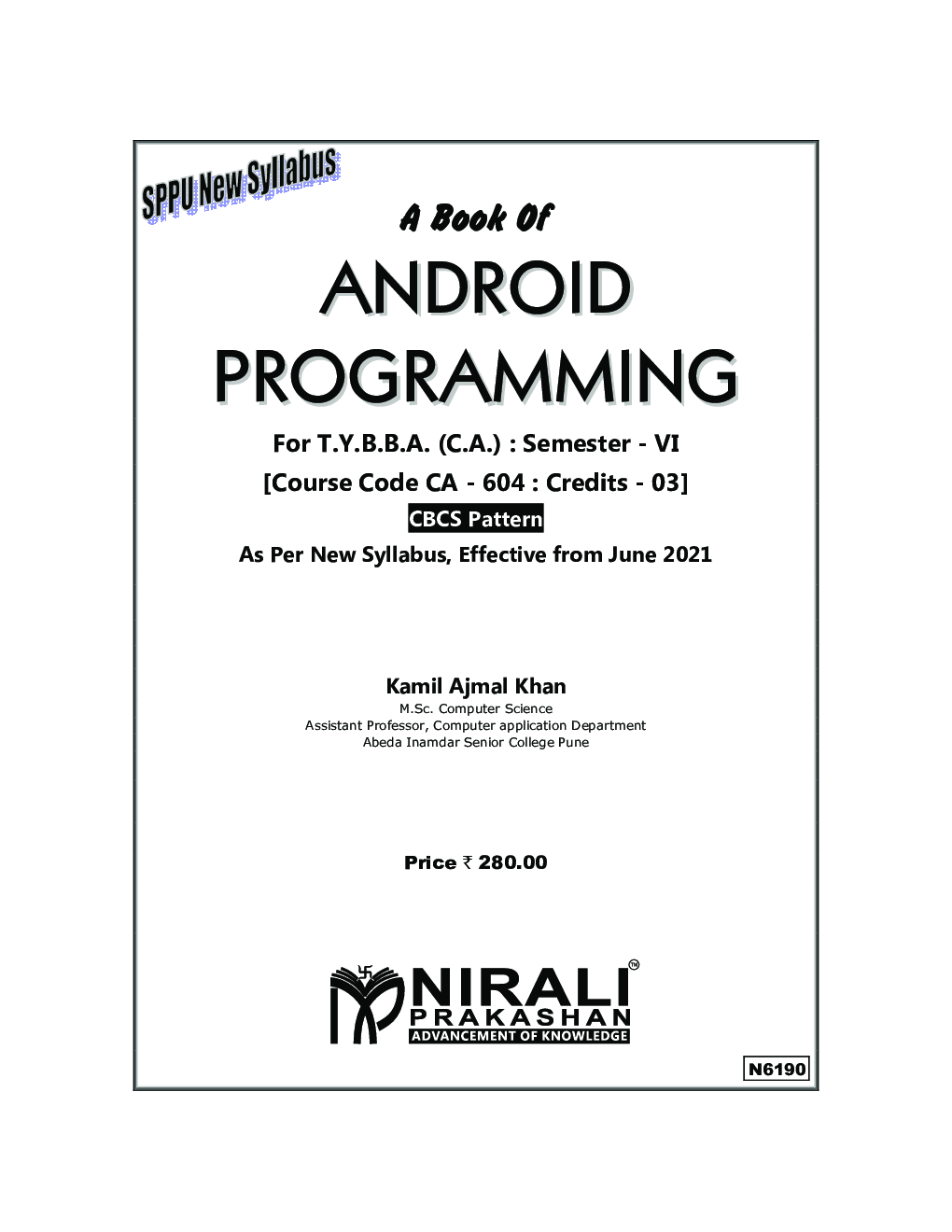 Android Programming (TY BBA (CA) Sem 6) - Page 2
