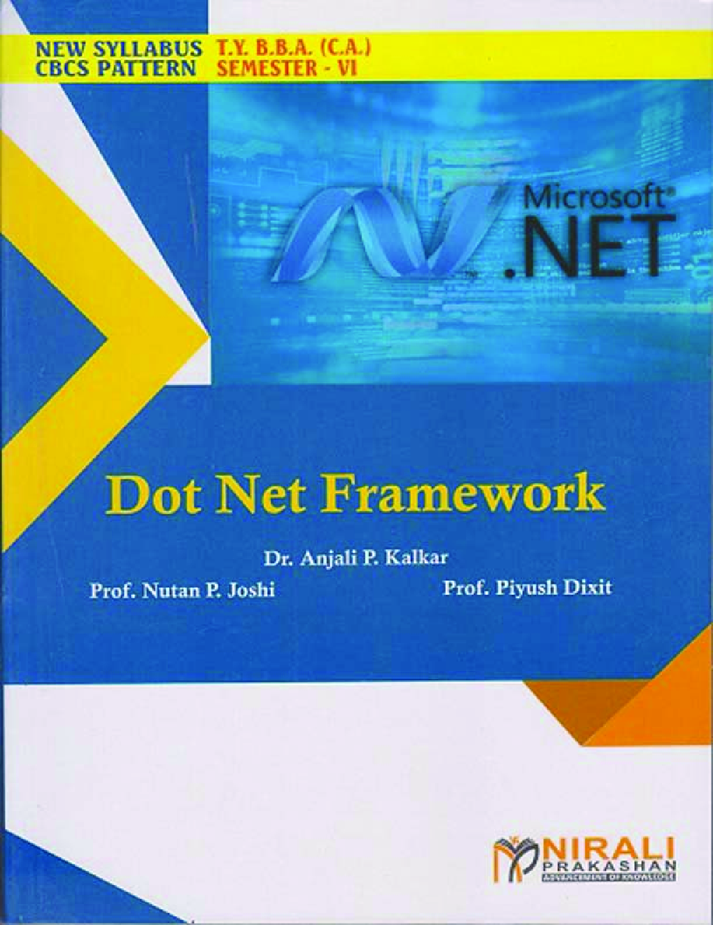 Dot Net Framework (TY BBA (CA) Sem 6) - Page 1