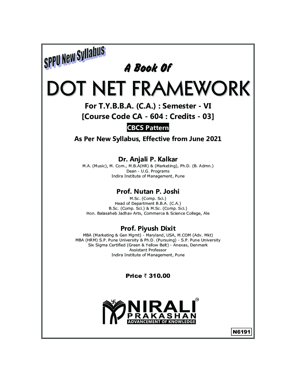 Dot Net Framework (TY BBA (CA) Sem 6) - Page 2