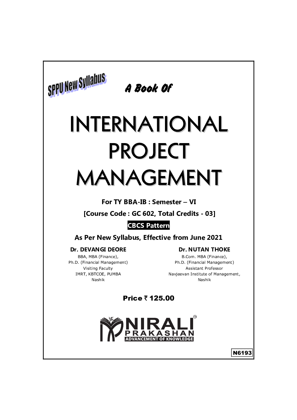 International Project Management (TY BBA (IB) Sem 6) - Page 2