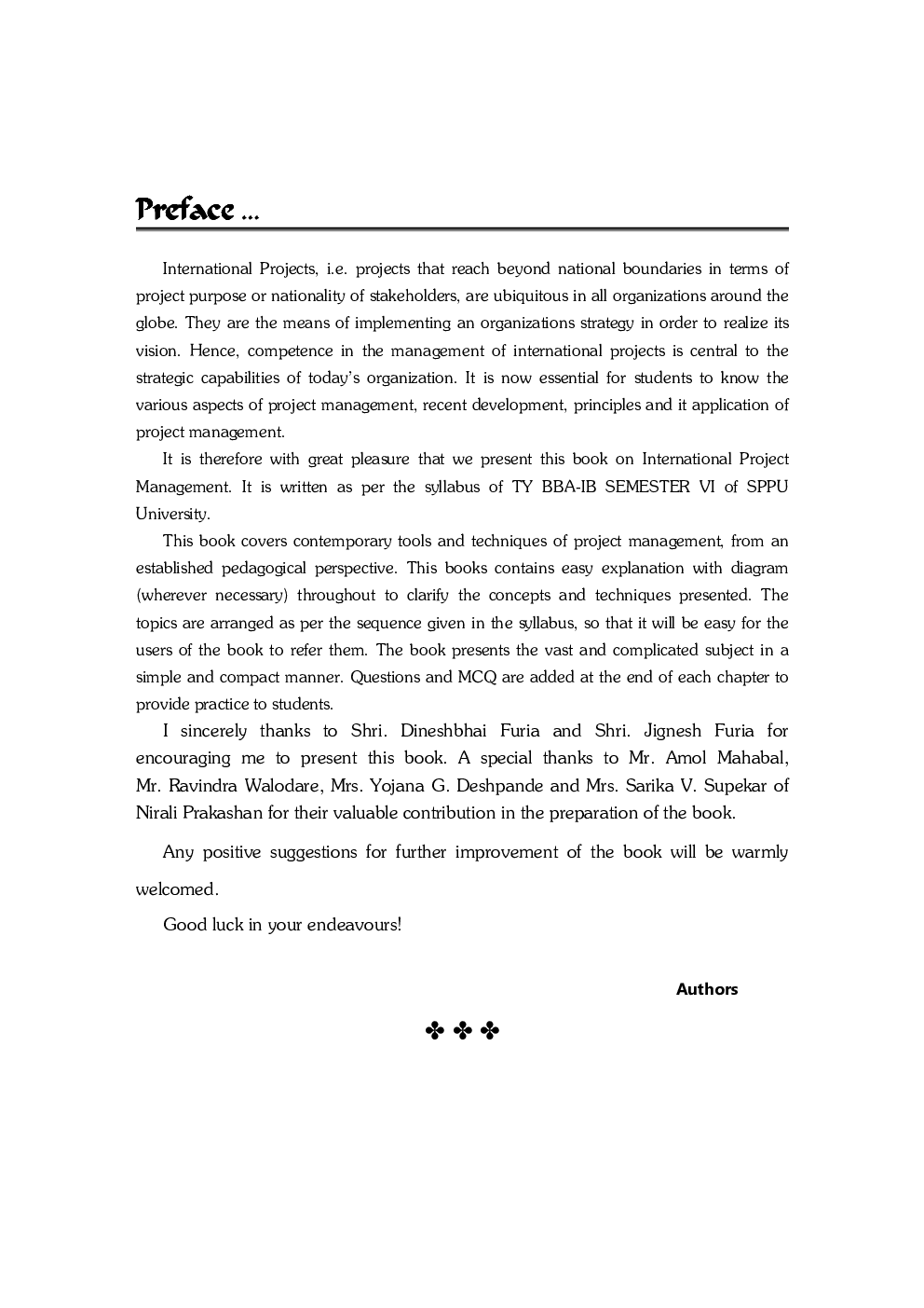 International Project Management (TY BBA (IB) Sem 6) - Page 4