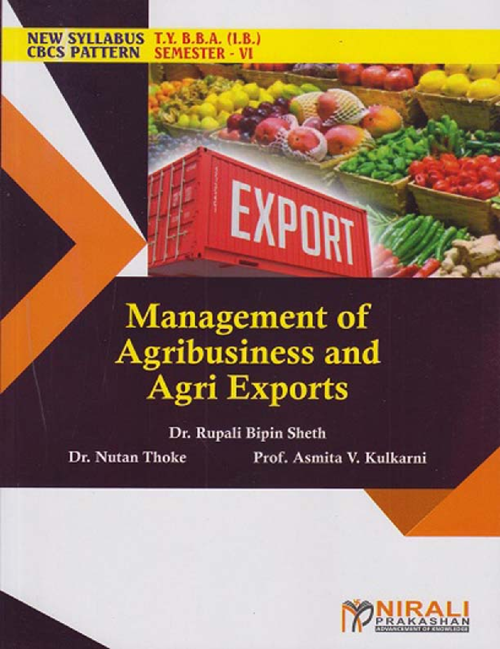 Management Of Agribusiness And Agri Exports (TY BBA (IB) Sem 6) - Page 1