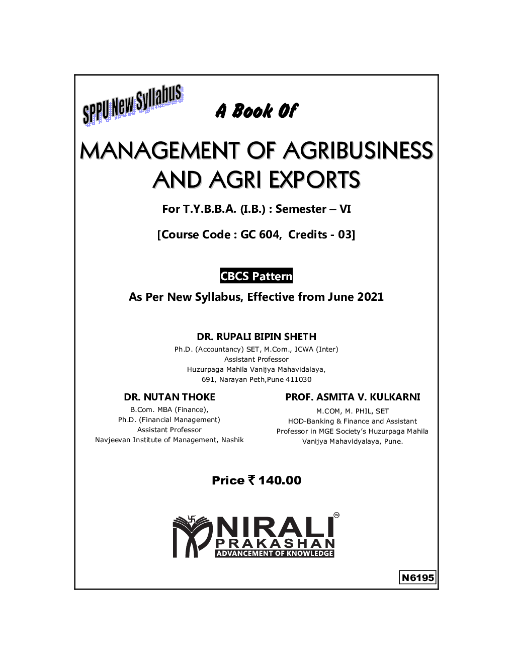 Management Of Agribusiness And Agri Exports (TY BBA (IB) Sem 6) - Page 2