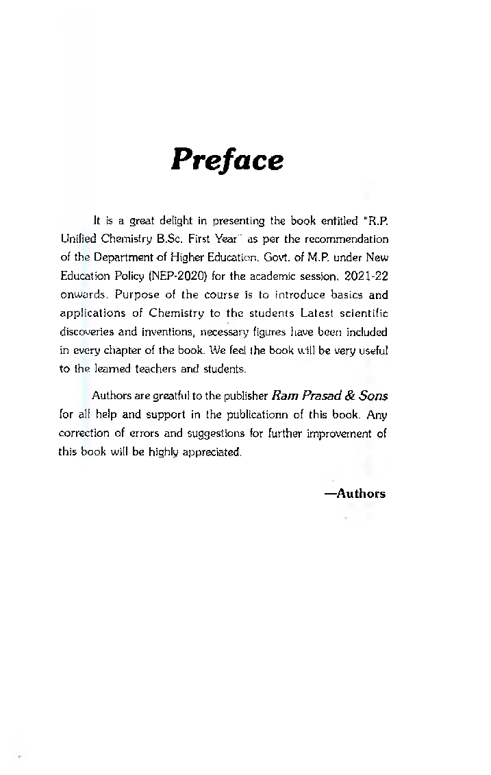 Chemistry (First-Year) In English - Page 4