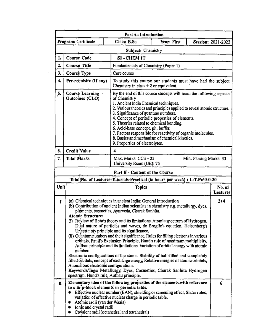 Chemistry (First-Year) In English - Page 5