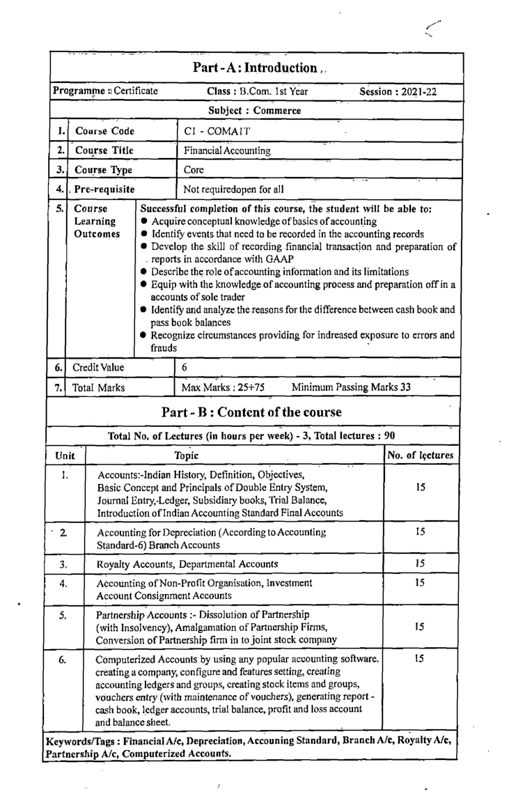 Financial Accounting (First-Year) - Page 5