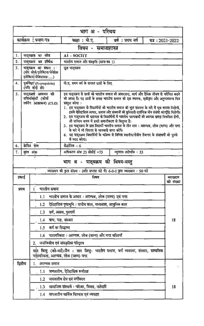 समाजशास्त्र (Sociology) प्रथम वर्ष - Page 5