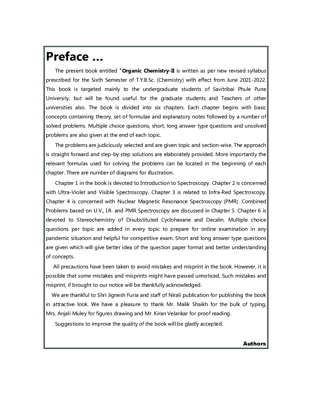 Organic Chemistry-II (Chem, P-7) - Page 4