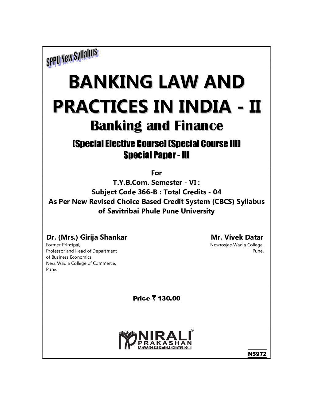 Banking Law &  Practices in India-II - Page 2