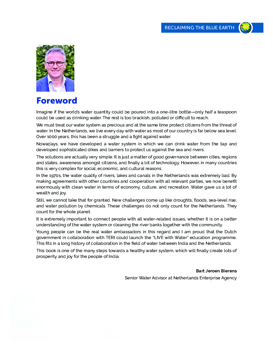 Reclaiming the Blue Earth: Connecting people with water-related issues - Page 5