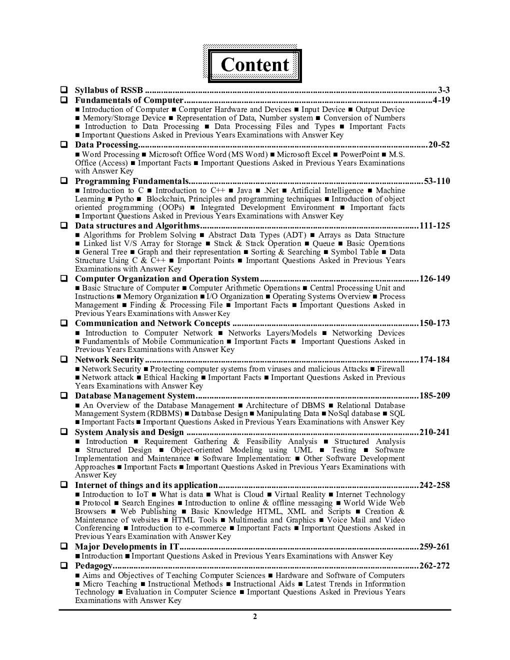 RSSB Study Material & Question Bank 2022-23 - Page 3