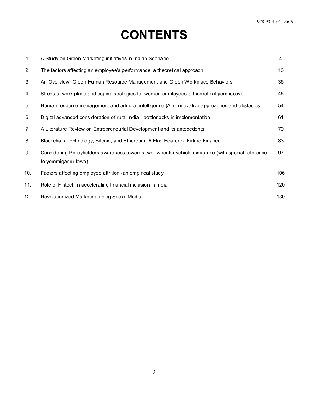 Recent Trends in Commerce and  Business Management - Page 4