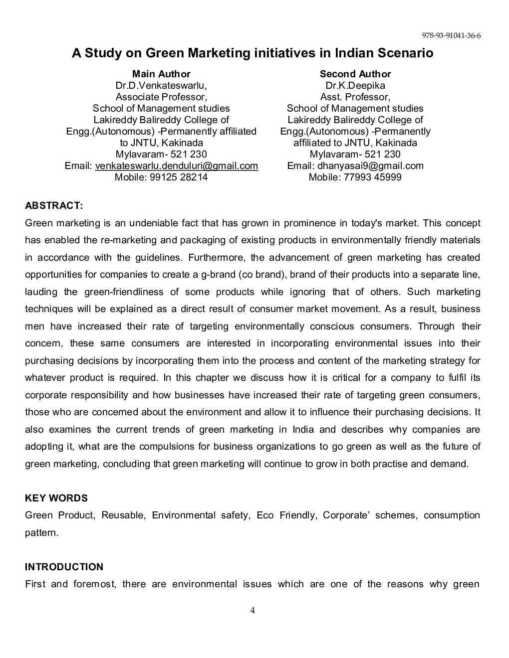 Recent Trends in Commerce and  Business Management - Page 5