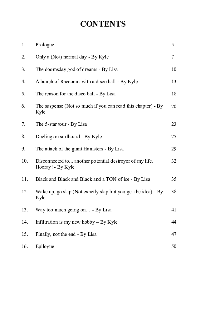 The Cults of Malificus
 - Page 5