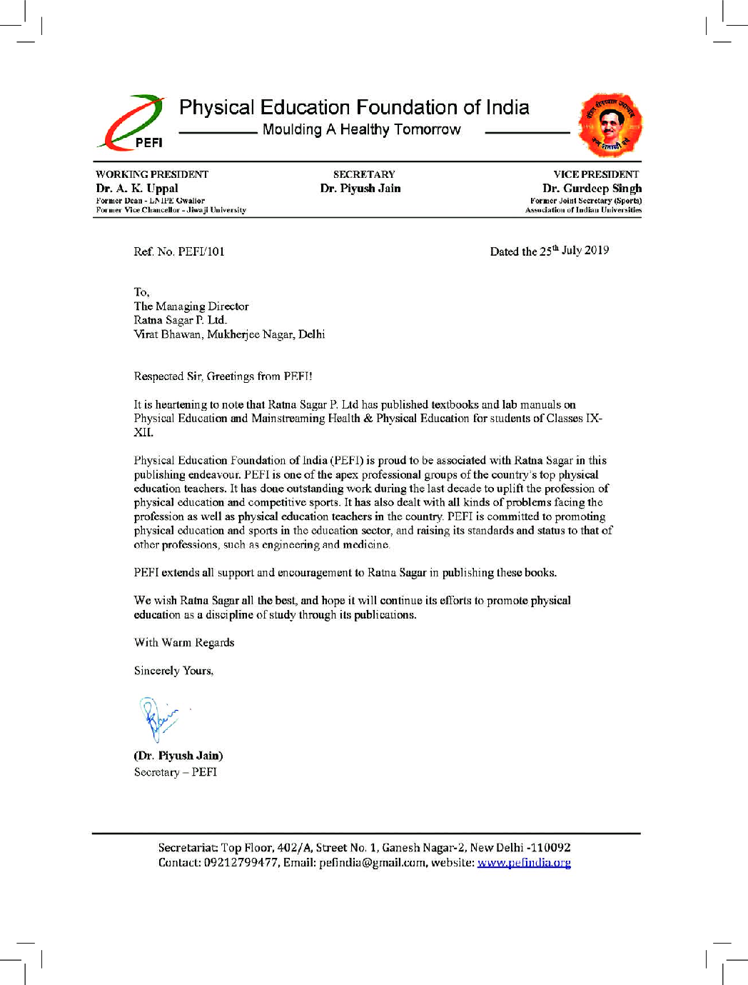 A TEXTBOOK OF PHYSICAL EDUCATION CLASS 11 (2022) - Page 4