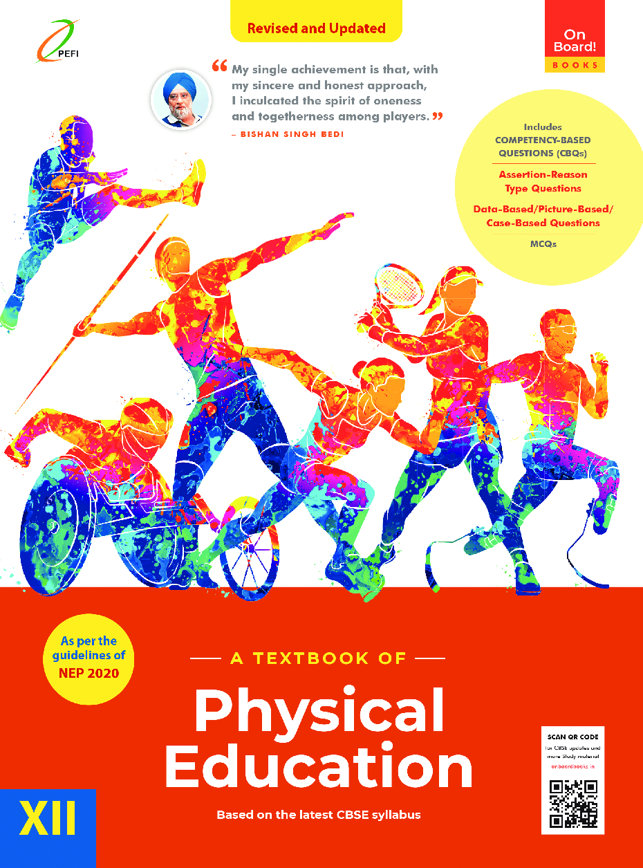 A TEXTBOOK OF PHYSICAL EDUCATION CLASS 12 (2022) - Page 1