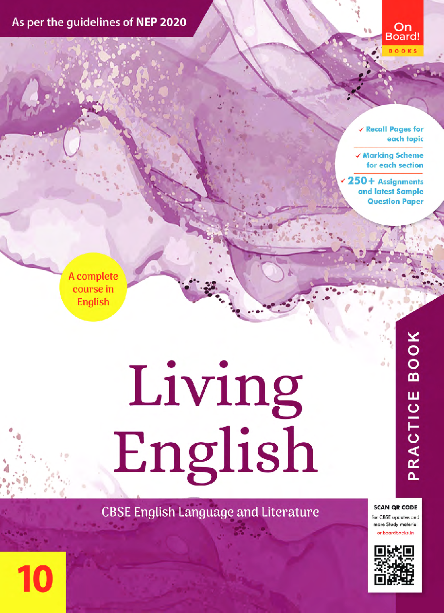 LIVING ENGLISH 10 PRACTICE BOOK - Page 1