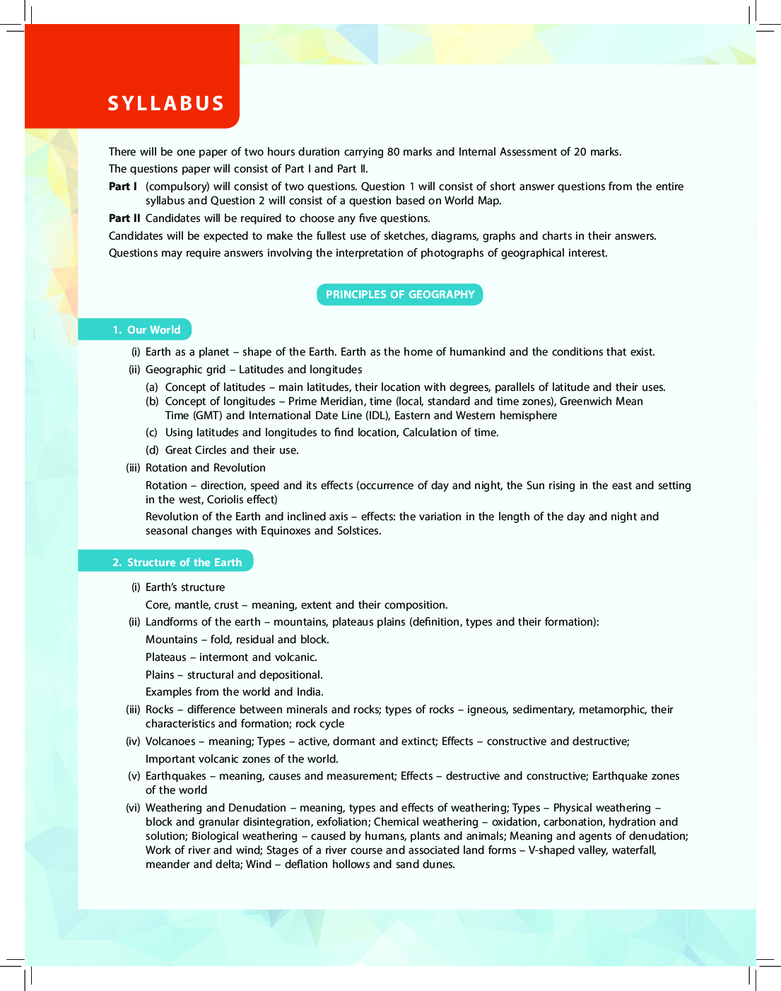 ICSE Geography Class 9 - Page 3