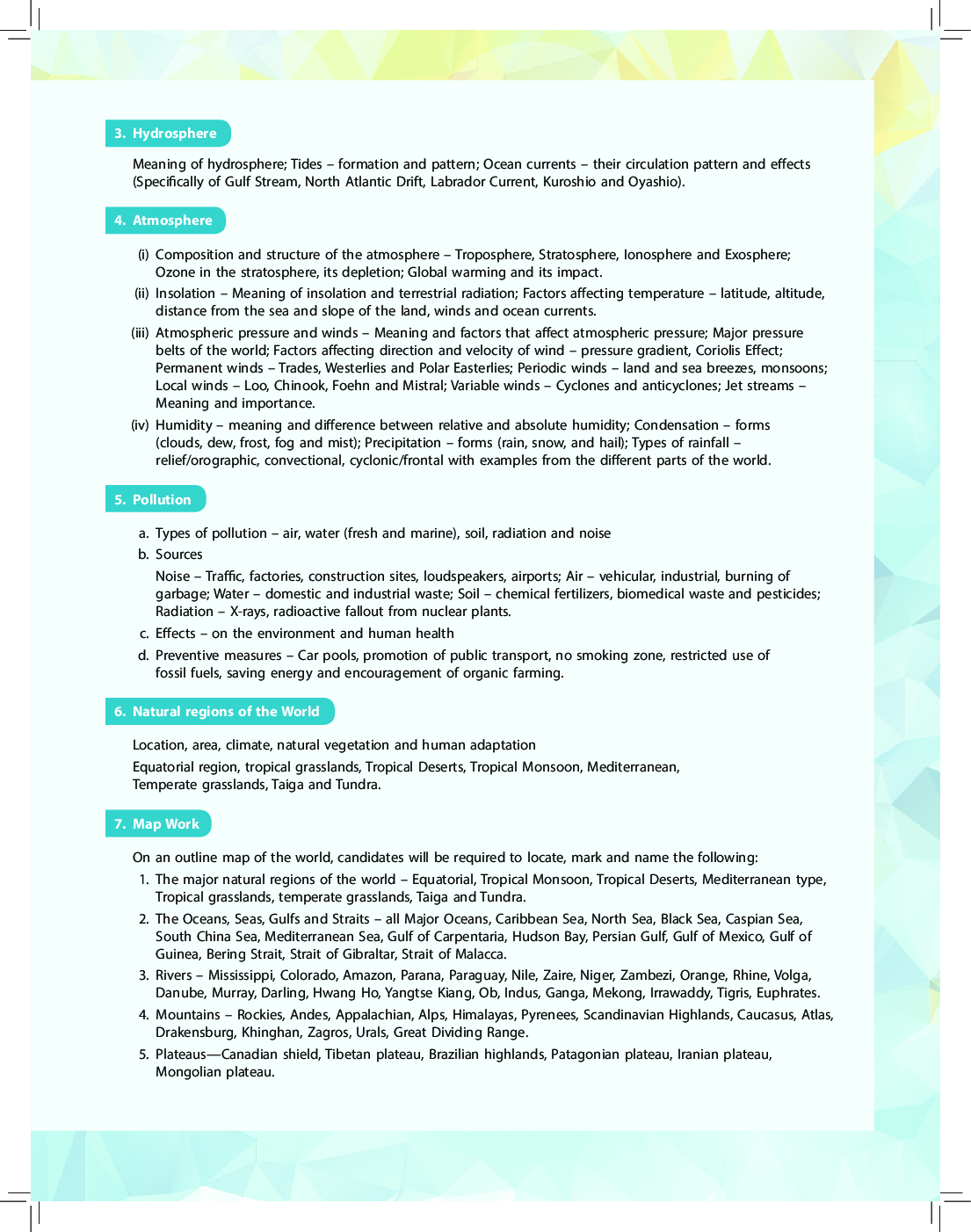 ICSE Geography Class 9 - Page 4