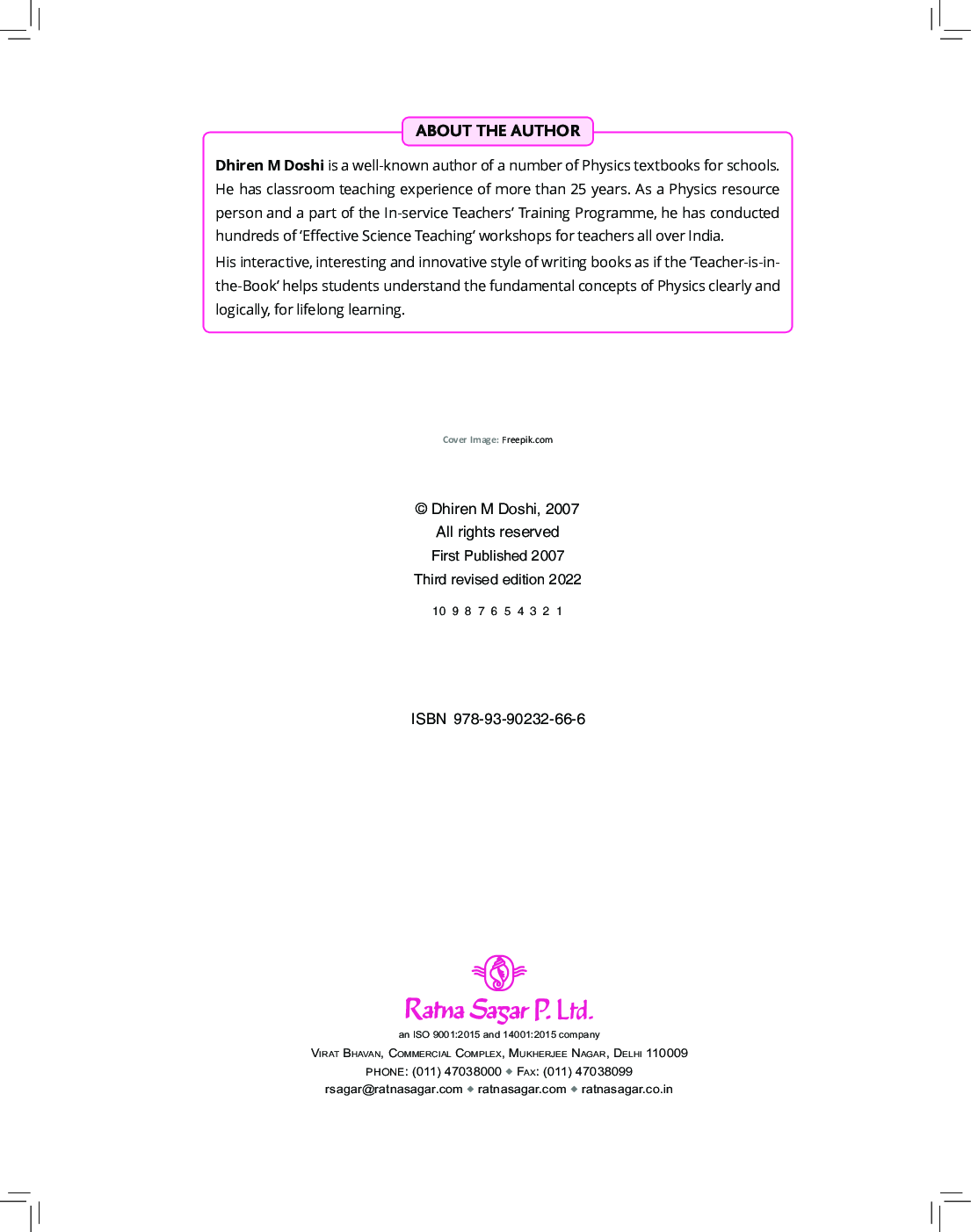 CBSE Living Science Physics Class IX (2022 Edition) - Page 3