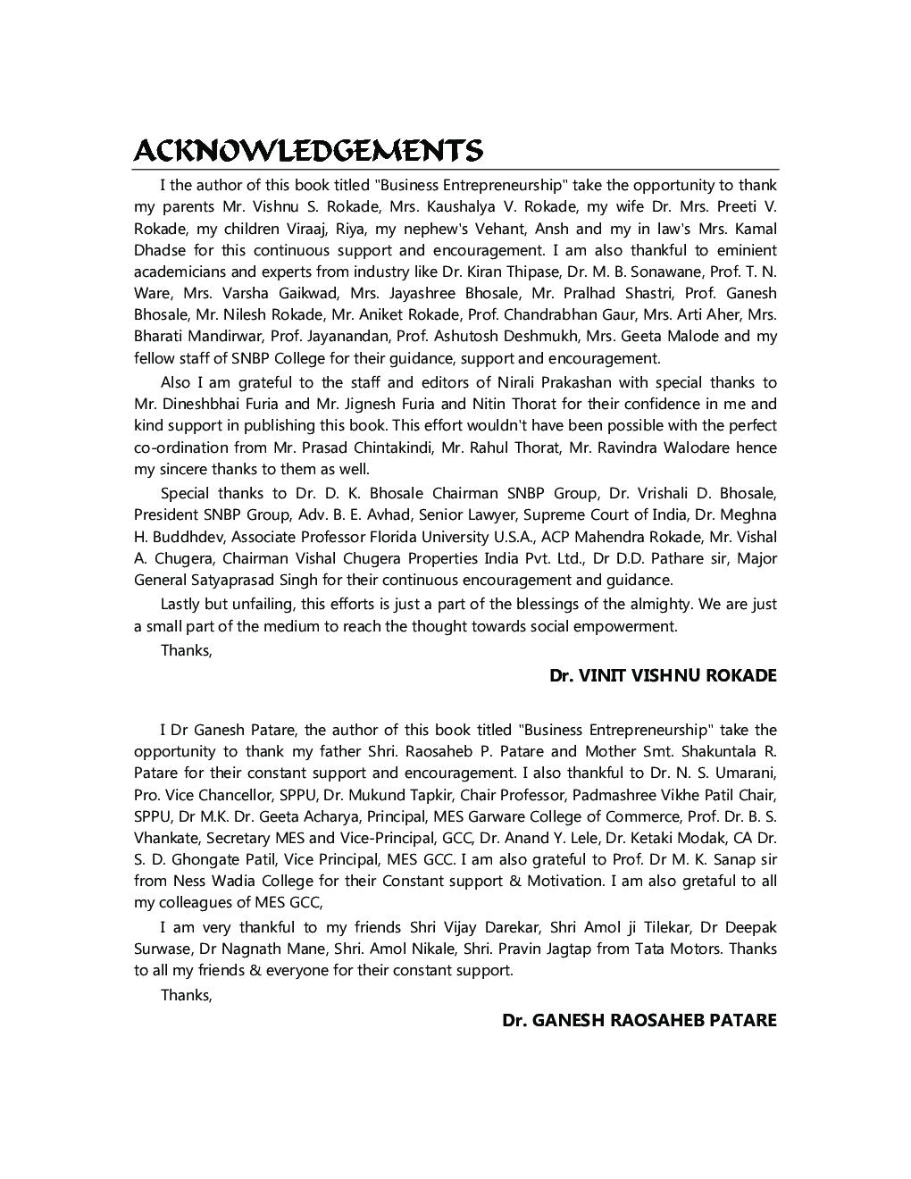 Business Entrepreneurship - III - Page 4