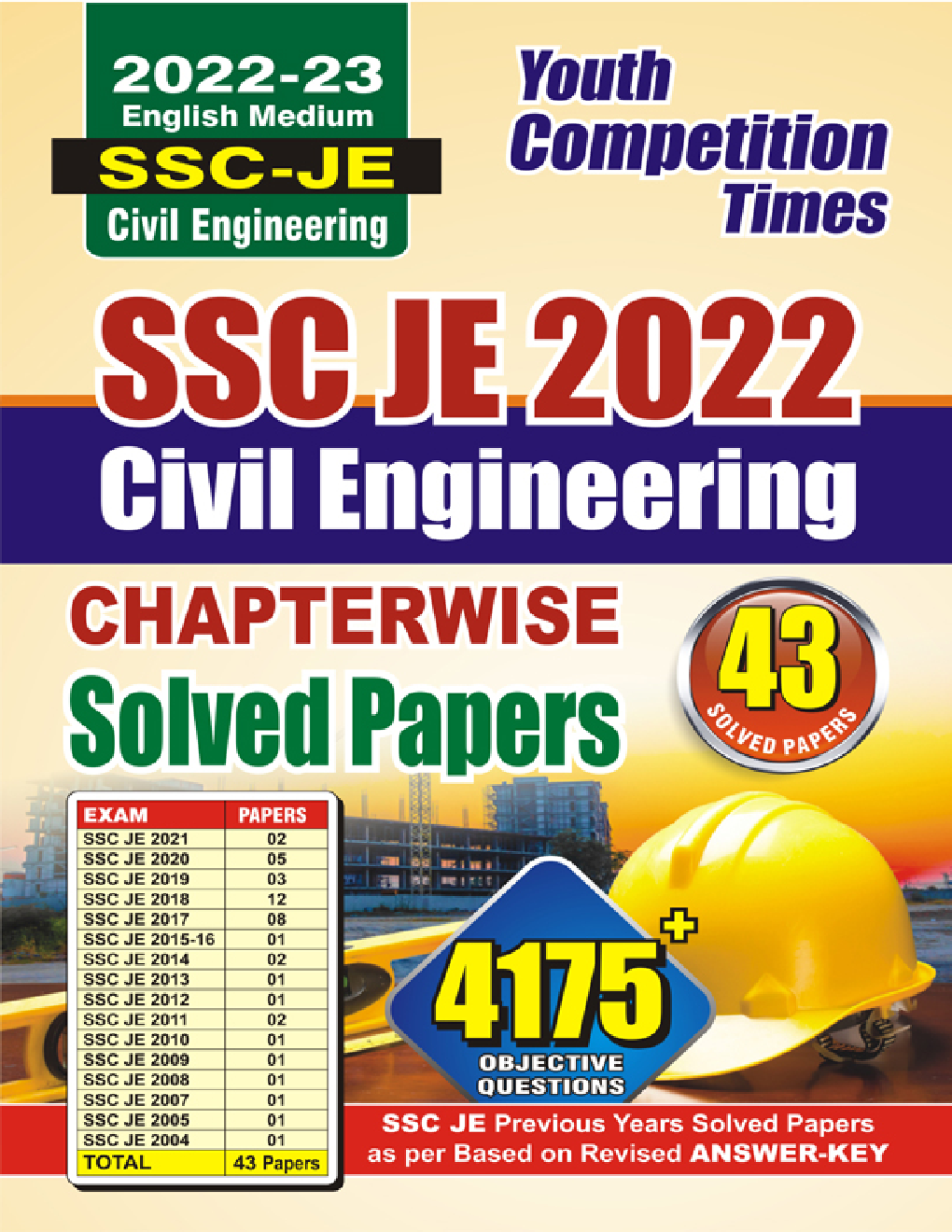 SSC JE Civil Engineering Chapterwise Solved Papers 2022-23 - Page 1