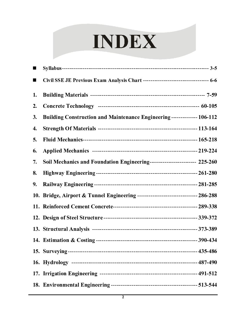 SSC JE Civil Engineering Chapterwise Solved Papers 2022-23 - Page 3
