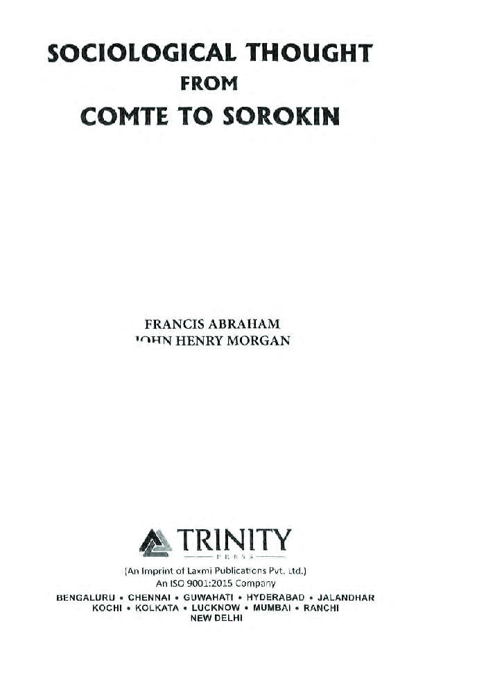 Sociological Thought - Page 5